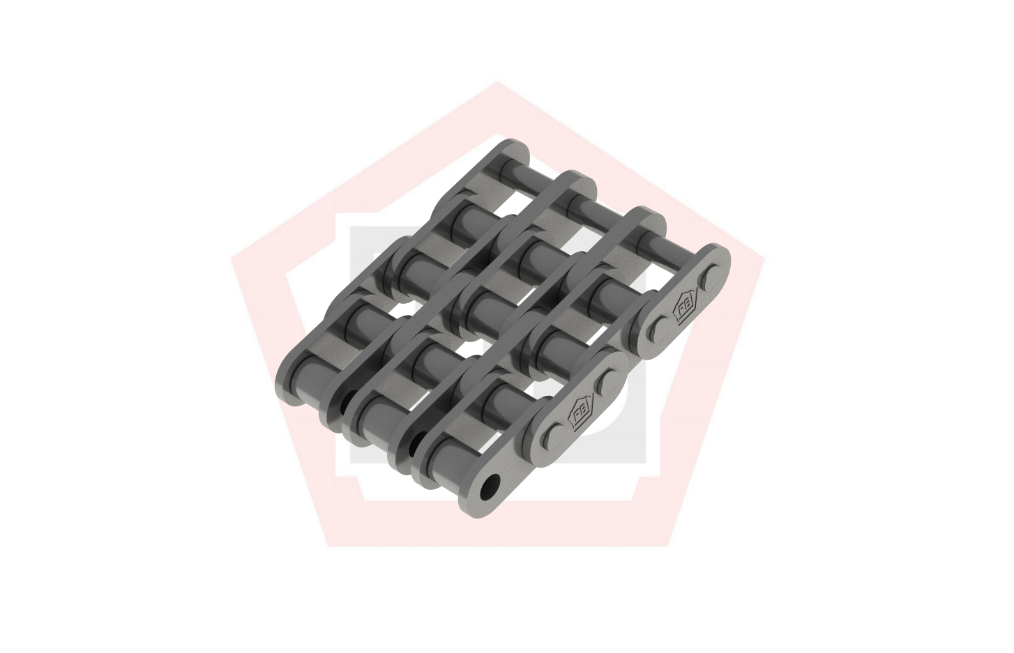 geradlaschige FB Premium-Rollenkette 16B-3FB/GL