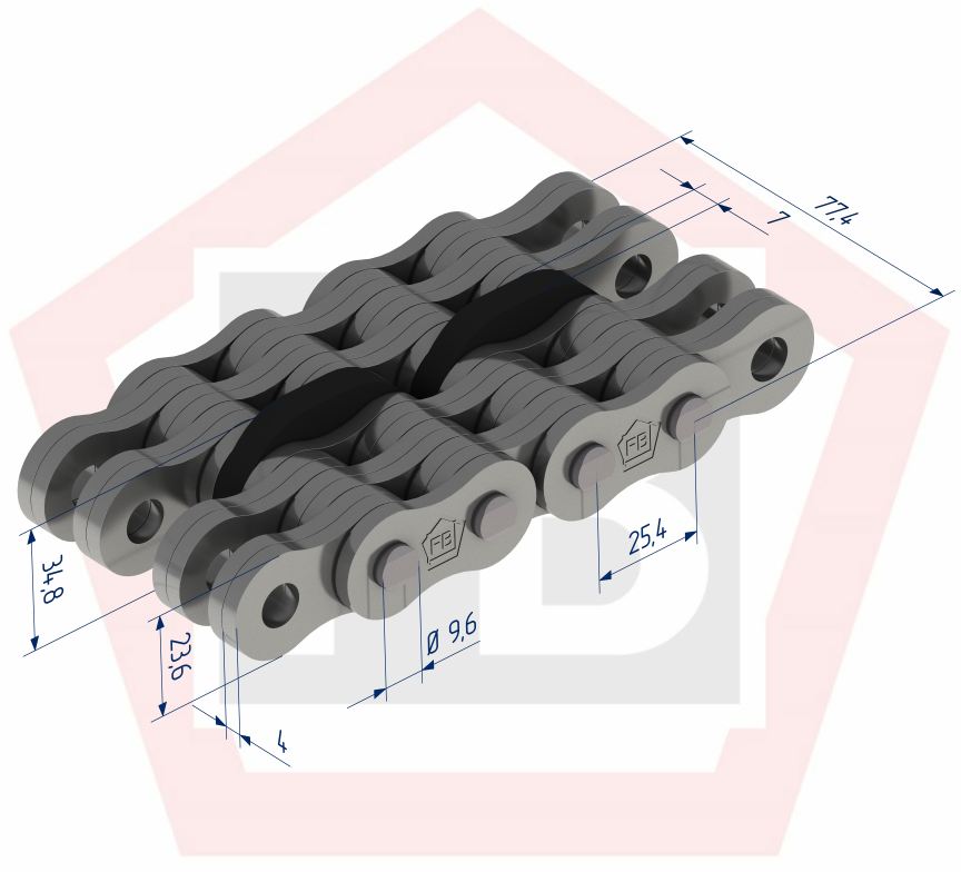 Flyerkette BL0888CPI Flyerkette BL0888CPI