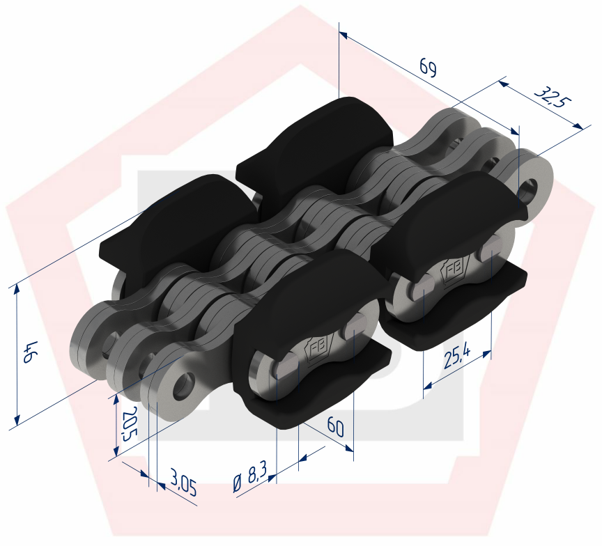 Flyerkette für Lindestapler - 9495106...
