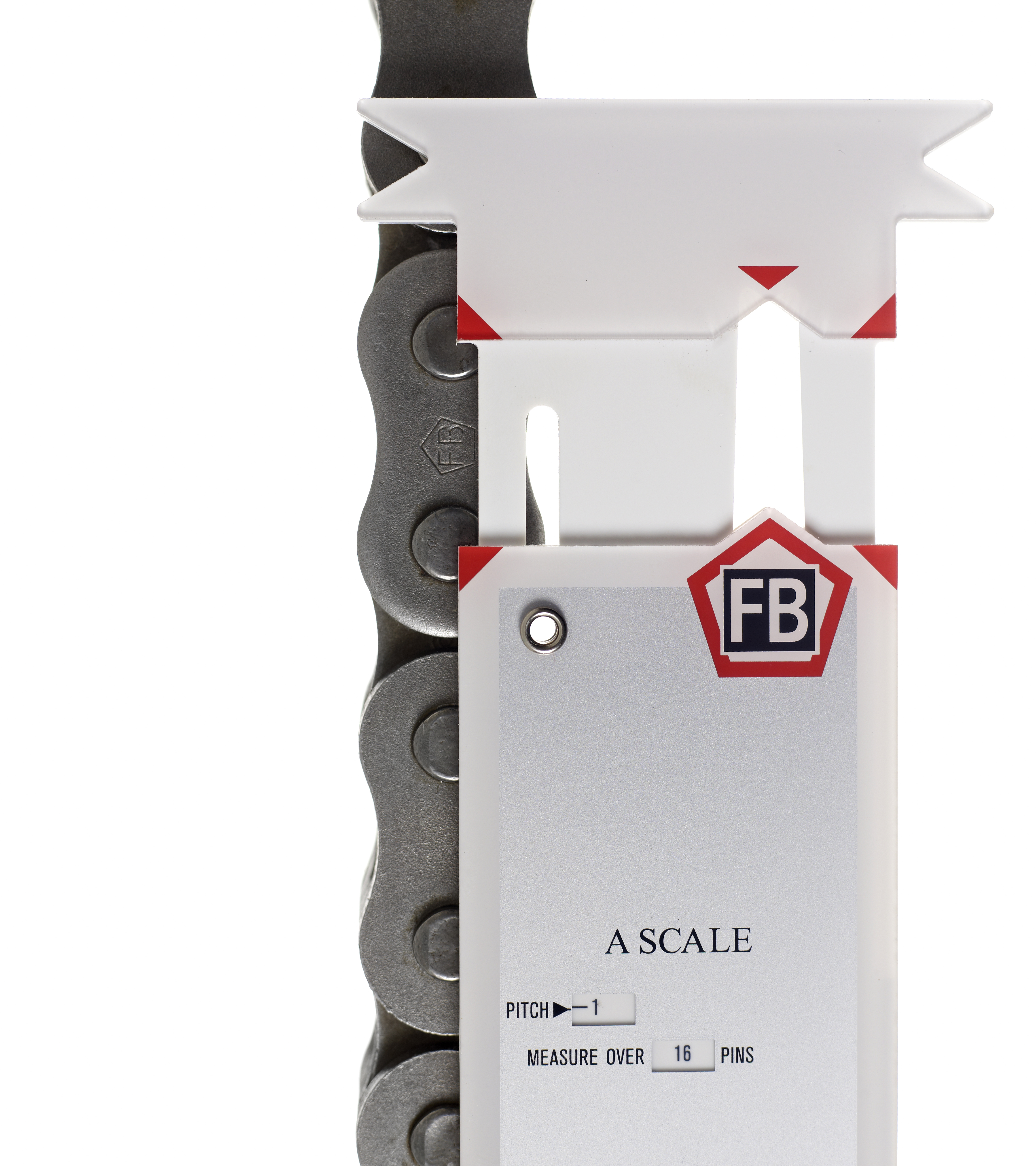 FB-Kettenmesslehre Kunststoff