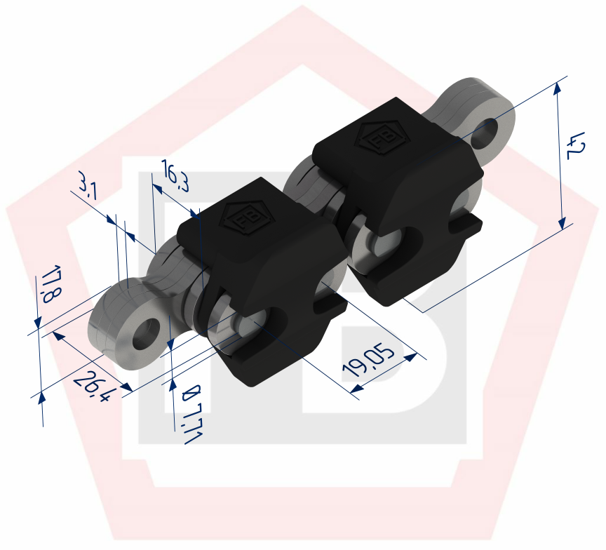 Flyerkette BL0623GUS Flyerkette BL0623GUS